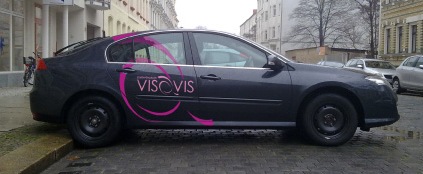 Fahrzeuggestaltung f&uuml;r Sch&ouml;nf&uuml;hlsalon VISAVIS